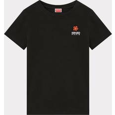 Kenzo Sort T-shirts Kenzo Crest Logo Cotton-Jersey T-Shirt Black