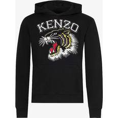 Kenzo Bomuld Sweatere Kenzo Black Paris Tiger Varsity Hoodie 99J BLACK