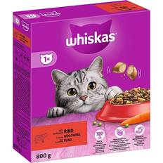 Whiskas Vådfoder Kæledyr Whiskas adult 1+ trockenfutter katzentrockenfutter rind 5er 0.42kg