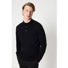 Burton T-shirts & Toppe Burton Rich Long Sleeve Knitted Polo Black