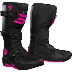 Shot Boots Race Black Pink Black