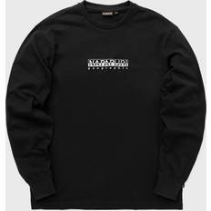 Napapijri Herre T-shirts & Toppe Napapijri Box Cotton T-Shirt Black
