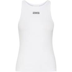 Gestuz Hvid T-shirts & Toppe Gestuz DrewGZ sl logo tank Bright White