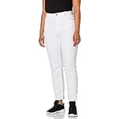 Noisy May Hvid Jeans Noisy May Isabel high waisted mom jeans in whiteW32 L32