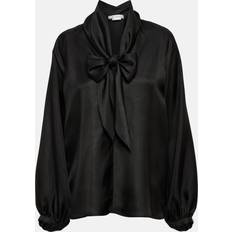 Max Mara Bluser Max Mara Albenga silk blouse black