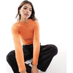 Mango Dame - Orange Tøj Mango Women's Ribbed Soft Sweater