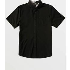 Volcom Herre Skjorter Volcom Everett Oxford Button Up Shirt Black/black
