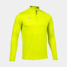 Joma Gul Sweatere Joma Running Night 1/4 Zip Sweatshirt Fluo Yellow