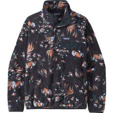 Patagonia Polyamid Sweatere Patagonia LW Synch Snap-T Fleecepullover swirl floral/ pitch blue