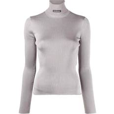 Balenciaga Polyester Tøj Balenciaga Ribbed Turtleneck Sweater