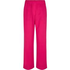 42 - M - Pink Bukser & Shorts Samsøe Samsøe Hoy's Straight Pants - Jazzy