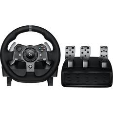 Rat- & Pedalsæt Logitech G920 Driving Force PC/Xbox One - Black