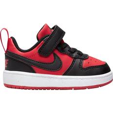 Nike Velcro Sneakers Nike Court Borough Low Recraft TDV - University Red/White/Black
