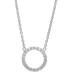Sif Jakobs Smykker Sif Jakobs Biella Necklace - Silver/Transparent