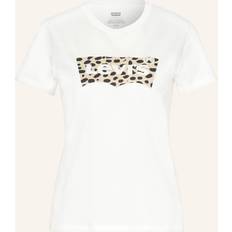 Leopard T-shirts & Toppe Levi's Top The Perfect Tee Hvid
