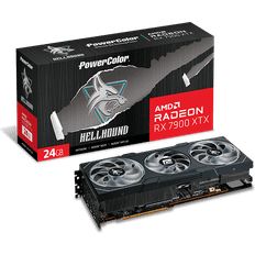 AMD Radeon - Radeon RX 7900 XTX Grafikkort Powercolor Radeon RX 7900 XTX Hellhound HDMI 3xDP 24GB