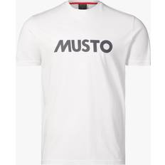 Musto T-shirts & Toppe Musto 2023 Logo T-shirt Til Mænd White