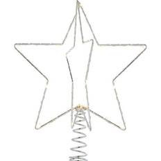 Sirius Sølv Brugskunst Sirius Top Star Silver Juletræspynt 25cm