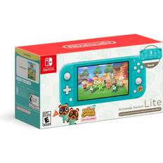 Nintendo Switch Spillekonsoller Nintendo Switch Lite - Animal Crossing: New Horizons - Turquoise 2023