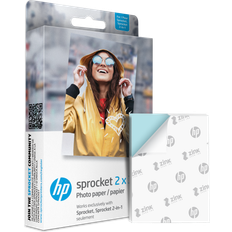 Kontorpapir HP Sprocket 2”x3” Premium Zink Sticky-Back Photo Paper 50pcs