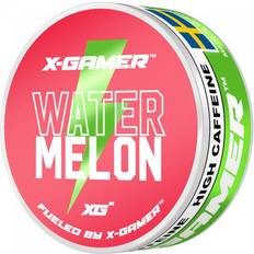 Nikotinfrit snus X-Gamer Energy Pouch Watermelon 20stk