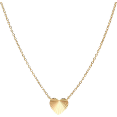 Jane Kønig Reflection Heart Necklace - Gold