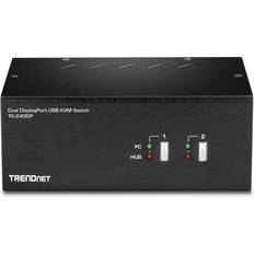 3840 x 2160 KVM-switche Trendnet TK-240DP