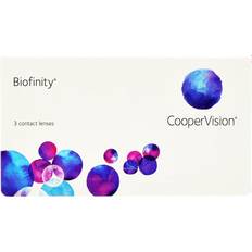 CooperVision Kontaktlinser CooperVision Biofinity 3er Packung Monatslinsen -0.25 dpt & BC 8.6 3