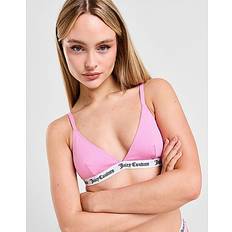 Juicy Couture BH'er Juicy Couture Cotton Logo Triangle Bra, Pink