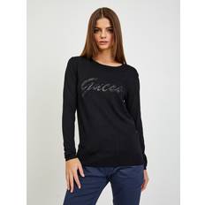 Guess Sort Sweatere Guess Pullovere LILIANE RN LS Sort