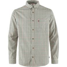 Fjällräven Herre - Hvid Skjorter Fjällräven Men's Sörmland Lite Flannel Shirt, XL, Chalk White-Dark Navy