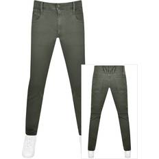 Grøn - Herre - L Jeans Replay Anbass Hyperflex Jeans Khaki