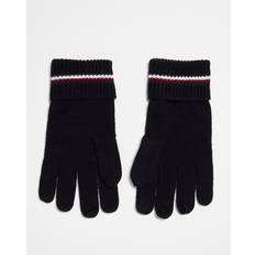 Tommy Hilfiger Herre Handsker & Vanter Tommy Hilfiger corporate knit gloves in blackOne Size