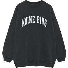 Anine Bing Tyler Sweatshirt BLACK WASHED