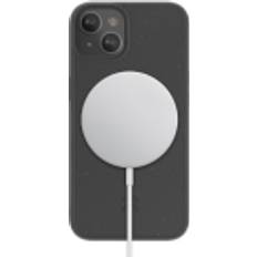 Woodcessories Bio Case Bagsidecover til mobiltelefon med MagSafe MagSafe-kompatibilitet BioRec sort for Apple iPhone 13 mini