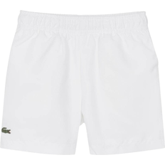 Lacoste Boy's Crocodile Sports Shorts - White