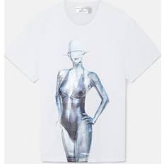 Stella McCartney T-shirts Stella McCartney White Sexy Robot T-Shirt