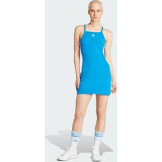 10 - Blå - Dame - S Kjoler adidas 3-Stripes Mini kjole Blue Bird