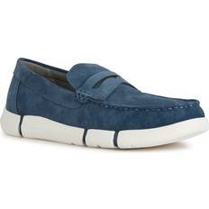 Geox 11 Loafers Geox Adacter Suede Moccasin