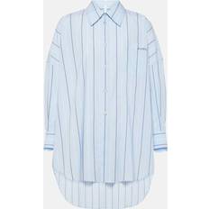Marni S Skjorter Marni Blue Striped Shirt STB24 Aquamarine IT