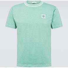 Stone Island 3XL T-shirts & Toppe Stone Island Green Patch T-Shirt V0152 LIGHT GREEN