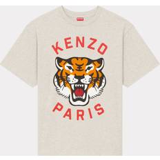 Kenzo S Tøj Kenzo Womens Lucky Tiger Brand-print Cotton-jersey T-shirt