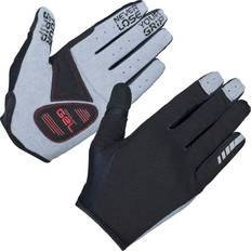 Herre Handsker & Vanter Gripgrab Shark Padded Full Finger Summer Gloves - Black