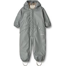 100 - Piger Regndragter Wheat Kid's Aiko Lined Raincoat - Autumn Sky