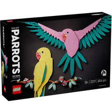 Lego Dyr Legetøj Lego Art The Fauna Collection Macaw Parrots 31211