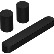 Sonos Optisk S/PDIF - Sort Soundbars & Hjemmebiografpakker Sonos Surround Set with Beam