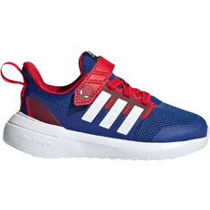 Adidas Blå Sneakers adidas Infant X Marvel Fortarun 2.0 Spiderman Cloudfoam Elastic Lace Top Strap Shoes - Royal Blue/Cloud White/Better Scarlet