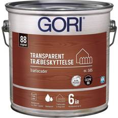 Gori Træbeskyttelse Maling Gori 505 Transparent Træbeskyttelse Grøn 5L