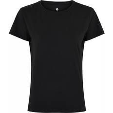 Dame - Sort - Viskose T-shirts & Toppe Triumph Basic Bamboo Tee - Black