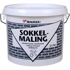 Betonmaling - Udendørs maling Skalflex Sokkel Betonmaling Black 2.5L